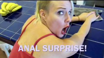 “What Are You Doing!?” Anal Surprise!