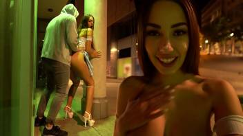 Party Chick Cheats on her Boyfriend - Risky Doggy Fuck in Public - Shaiden Rogue